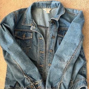 Ladies Christopher & Banks jean jacket